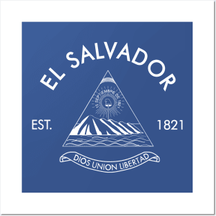 El Salvador Est 1821 Posters and Art